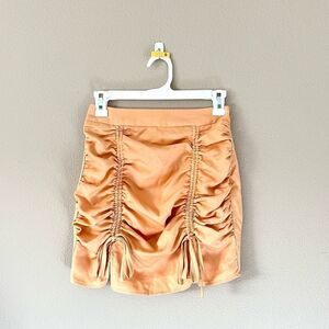 Superdown Xio Ruched Mini Skirt